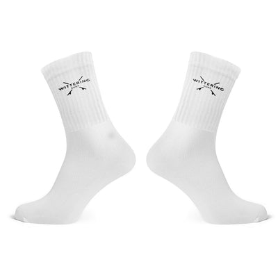 WITTERING SURF CREW SOCKS - WHITE
