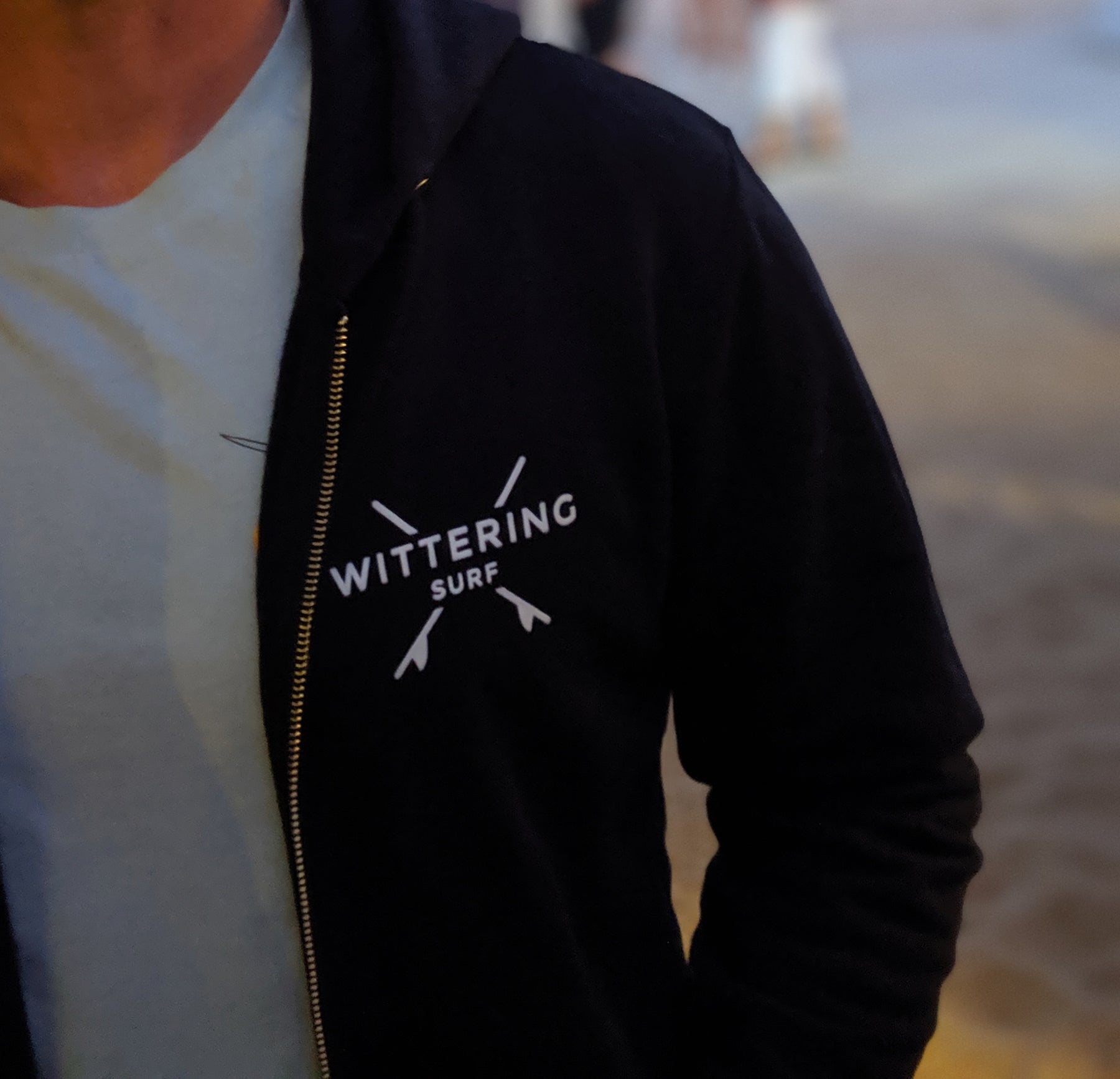 Wittering surf store hoodie