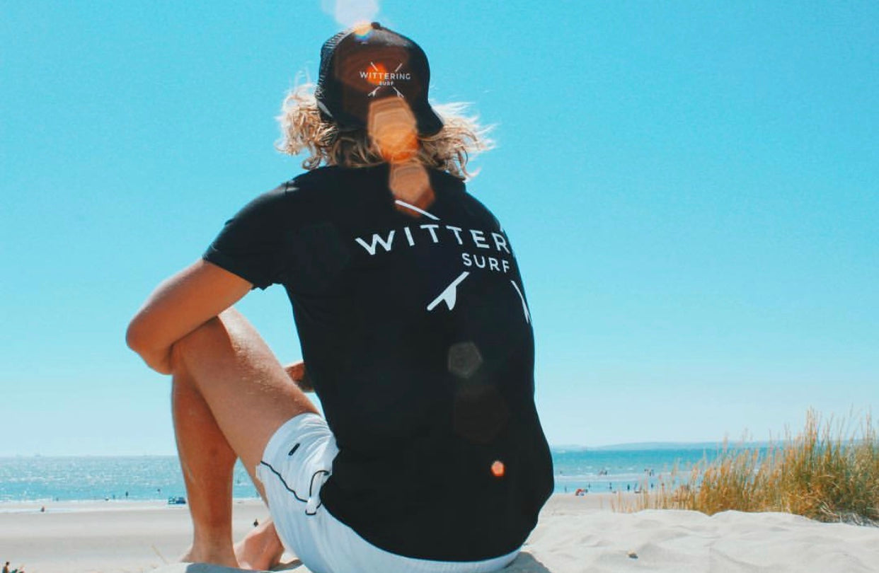 EVERYDAY T-SHIRT - BLACK - Wittering Surf Shop