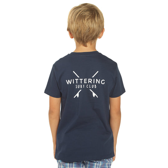 KIDS EVERYDAY SURF CLUB T-SHIRT - NAVY BLUE - Wittering Surf Shop