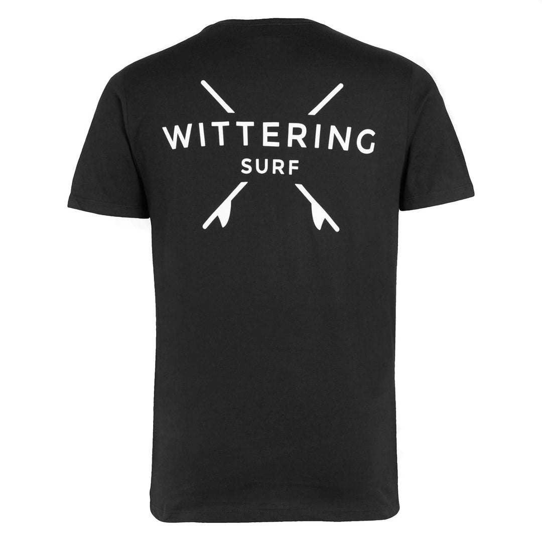 EVERYDAY T-SHIRT - BLACK - Wittering Surf Shop