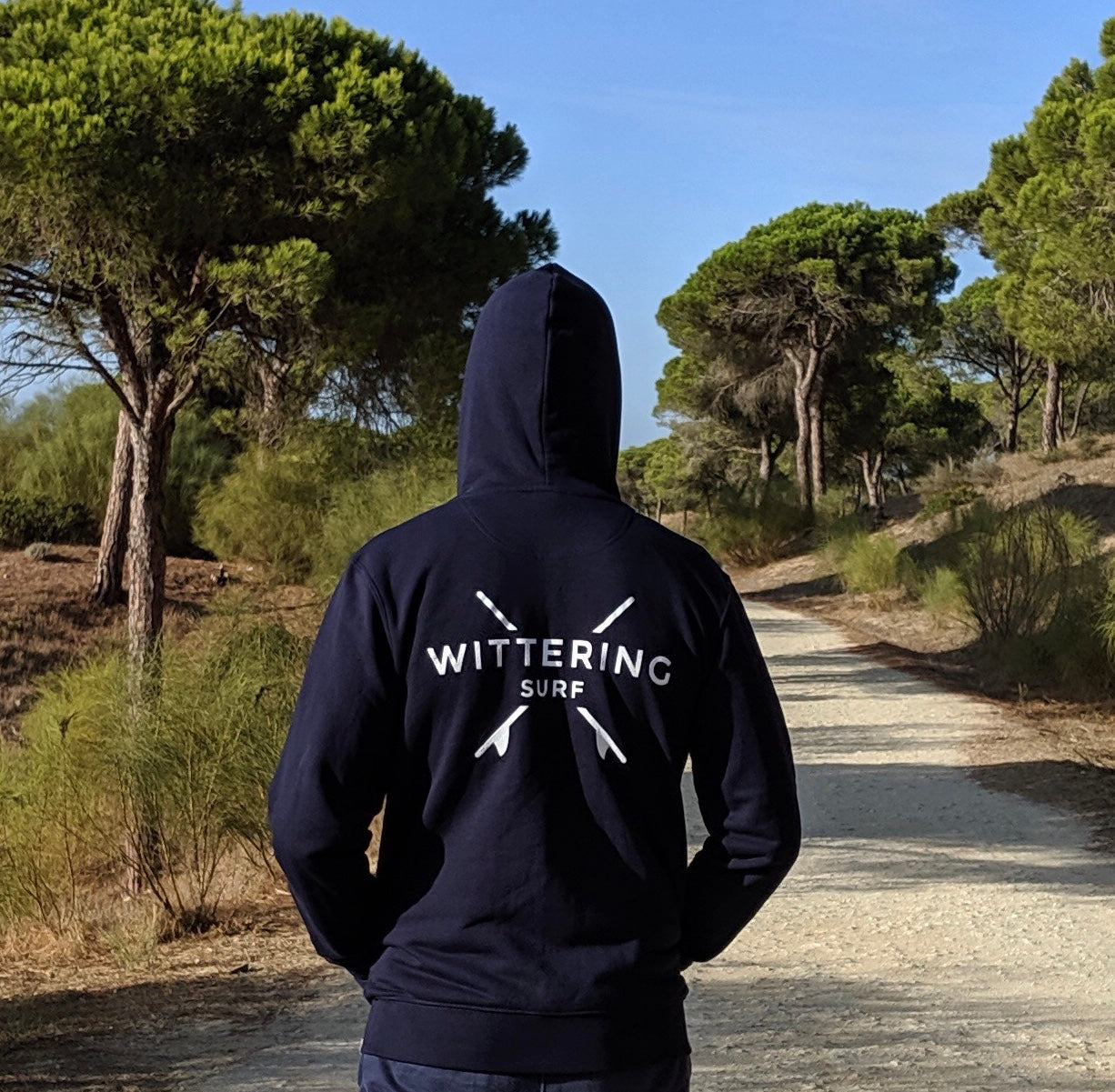 TIDE HOODIE - NAVY - Wittering Surf Shop