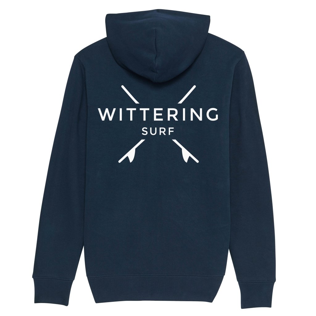 DORY ZIP HOODIE - NAVY - Wittering Surf Shop