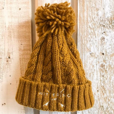 CHUNKY CABLE KNIT BEANIE - 6 COLOUR OPTIONS - Wittering Surf Shop