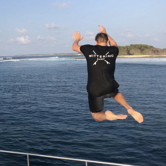EVERYDAY T-SHIRT - BLACK - Wittering Surf Shop