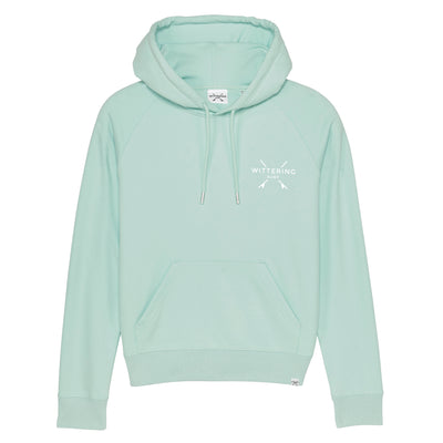 LADIES LOW TIDE HOODIE - CARIBBEAN BLUE - Wittering Surf Shop