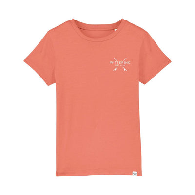 KIDS EVERYDAY SURF CLUB T-SHIRT - ROSE CLAY - Wittering Surf Shop