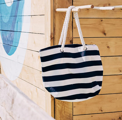 SURF BEACH BAG - NAVY - Wittering Surf Shop
