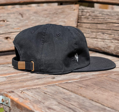 W/S CAP - BLACK - Wittering Surf Shop