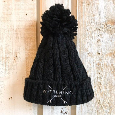 CHUNKY CABLE KNIT BEANIE - 6 COLOUR OPTIONS - Wittering Surf Shop