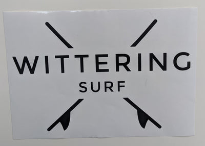 LARGE STICKER - Wittering Surf Shop