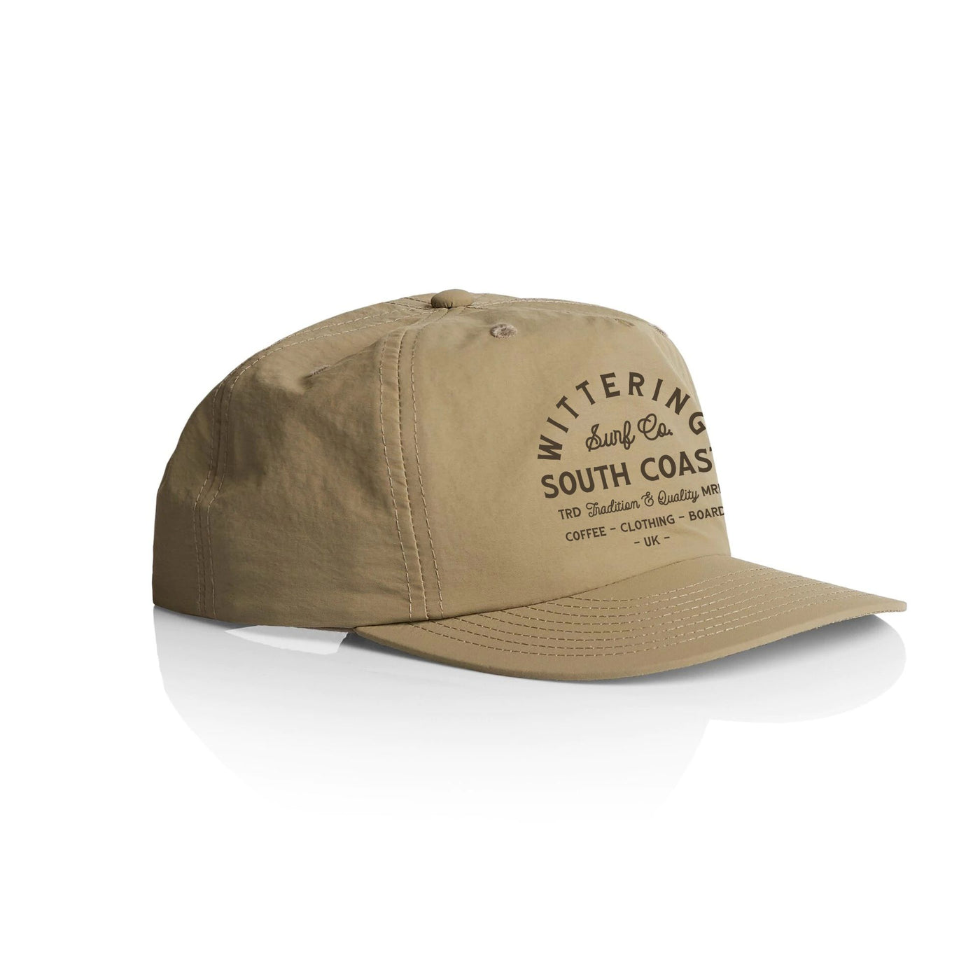 SOUTH COAST CAP - KHAKI - Wittering Surf Shop