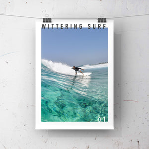 WITTERING SURF POSTERS - SURFER - Wittering Surf Shop