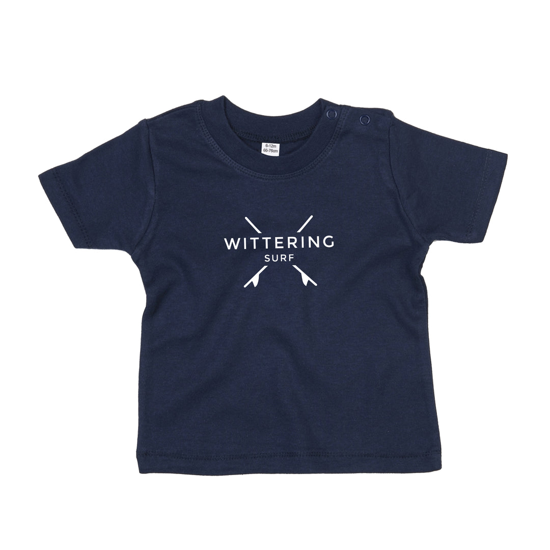 TODDLER T-SHIRT - NAVY - Wittering Surf Shop