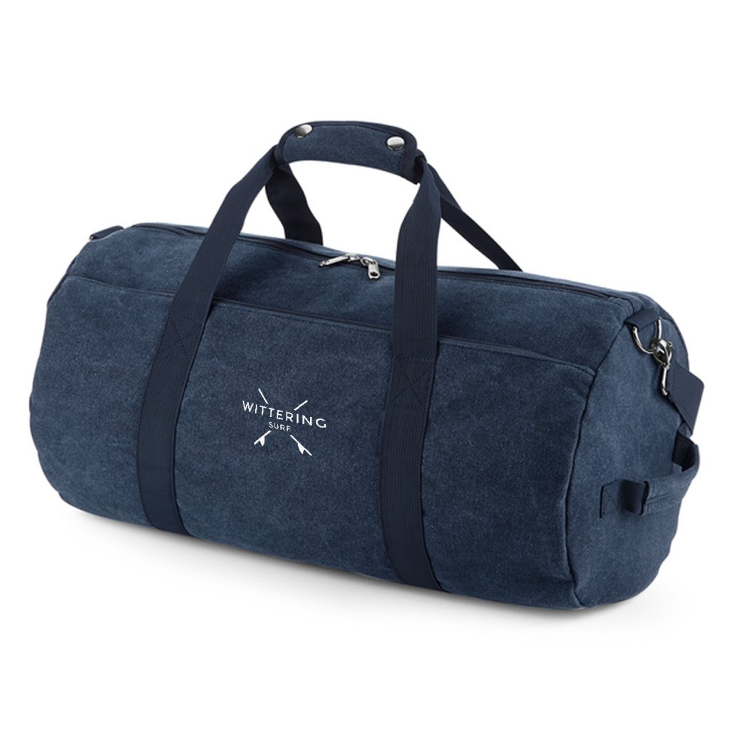 WITTERING SURF BARREL BAG - VINTAGE NAVY - Wittering Surf Shop