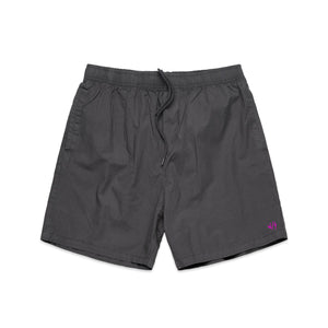 BEACH SHORTS - GREY - Wittering Surf Shop