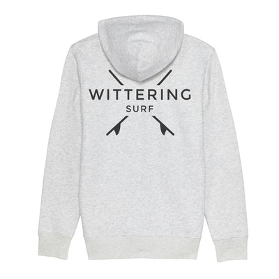 DORY ZIP HOODIE - HEATHER ASH - Wittering Surf Shop