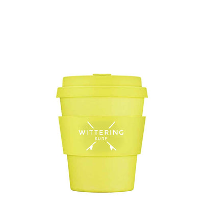 Wittering Surf Reusable Takeaway Cup - Fluro