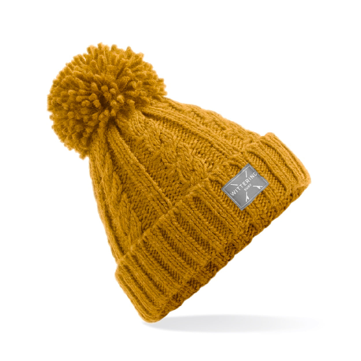 POWDER CHUNKY CABLE KNIT BEANIE - 6 COLOUR OPTIONS.