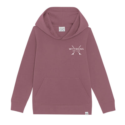 KIDS TIDE HOODIE - HIBISCUS ROSE - Wittering Surf Shop
