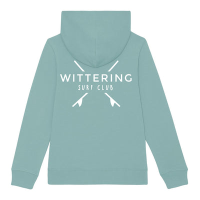 KIDS TIDE HOODIE - TEAL - Wittering Surf Shop
