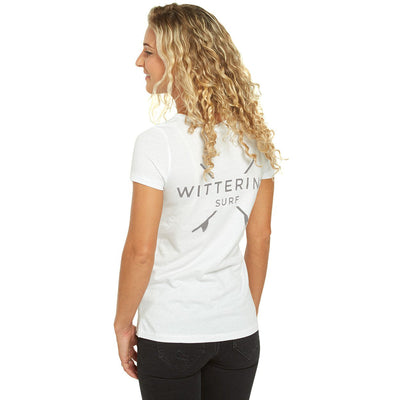 LADIES EVERYDAY T-SHIRT - WHITE - Wittering Surf Shop