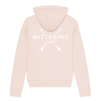 LADIES LOW TIDE HOODIE - CANDY PINK - Wittering Surf Shop