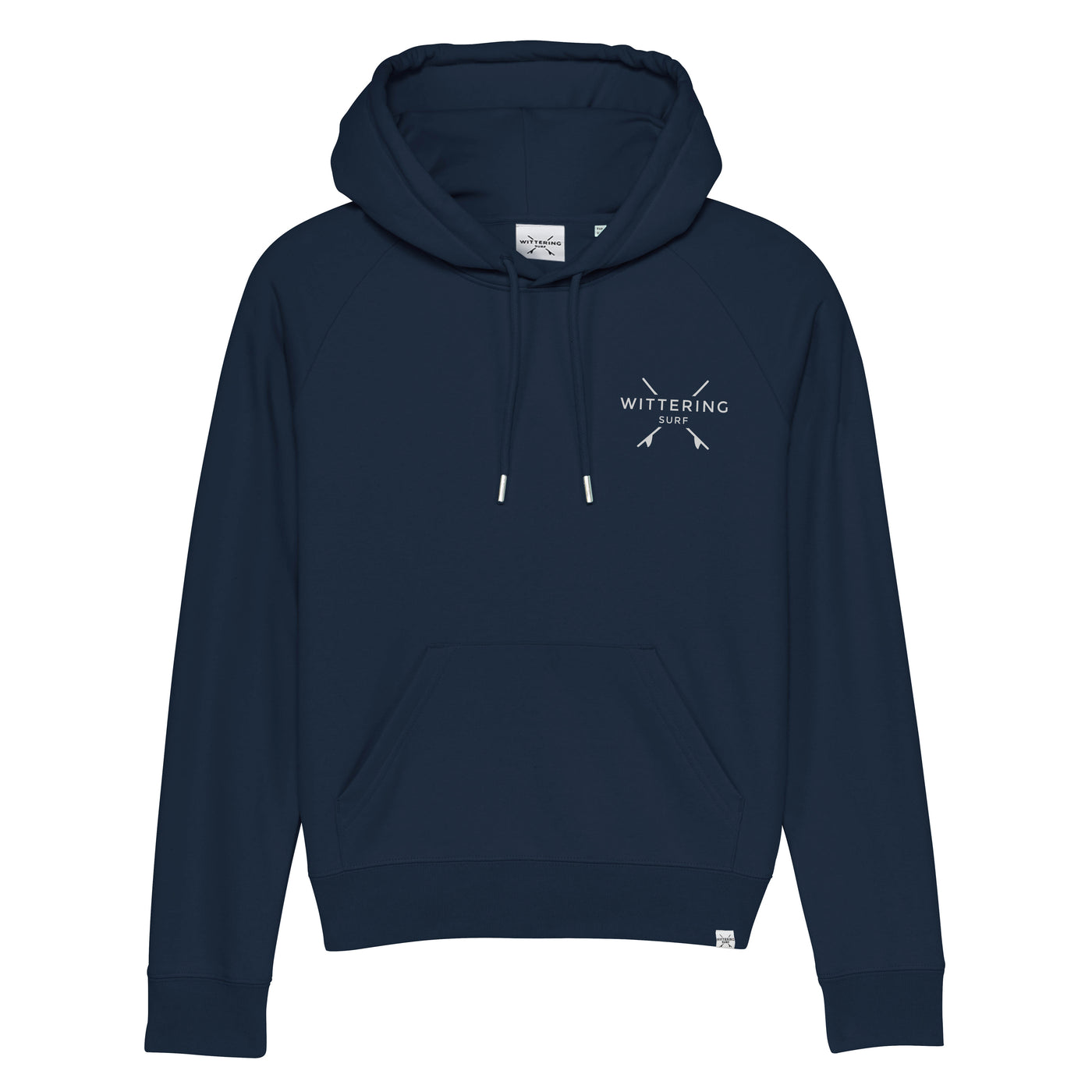 LADIES LOW TIDE HOODIE - NAVY BLUE - Wittering Surf Shop