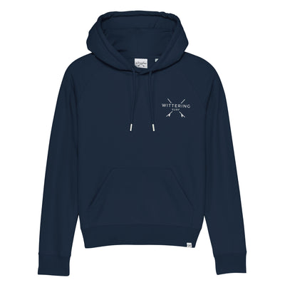 LADIES LOW TIDE HOODIE - NAVY BLUE - Wittering Surf Shop