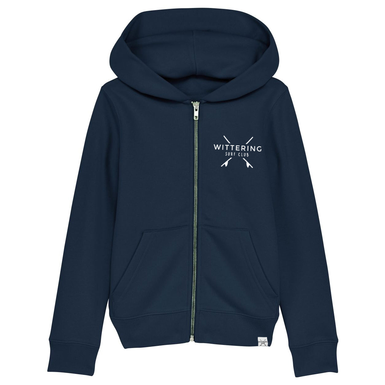 KIDS DORY HOODIE - NAVY - Wittering Surf Shop