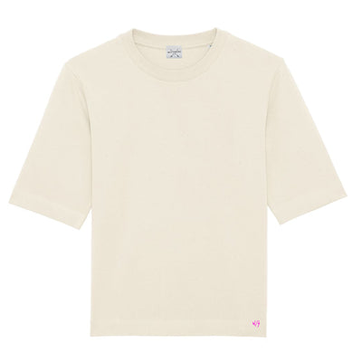 OVERSIZE T-SHIRT - NATURAL - Wittering Surf Shop
