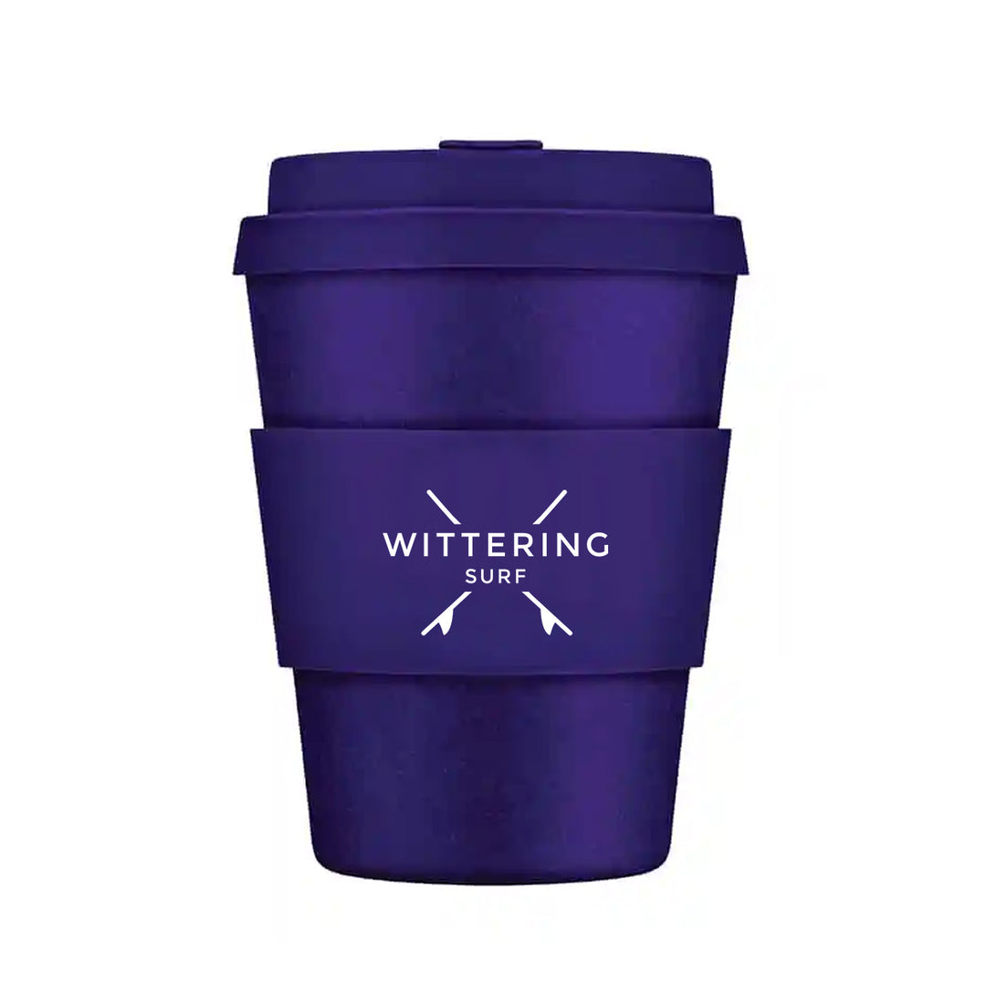 Wittering Surf Reusable Takeaway Cup - Purple - Wittering Surf Shop