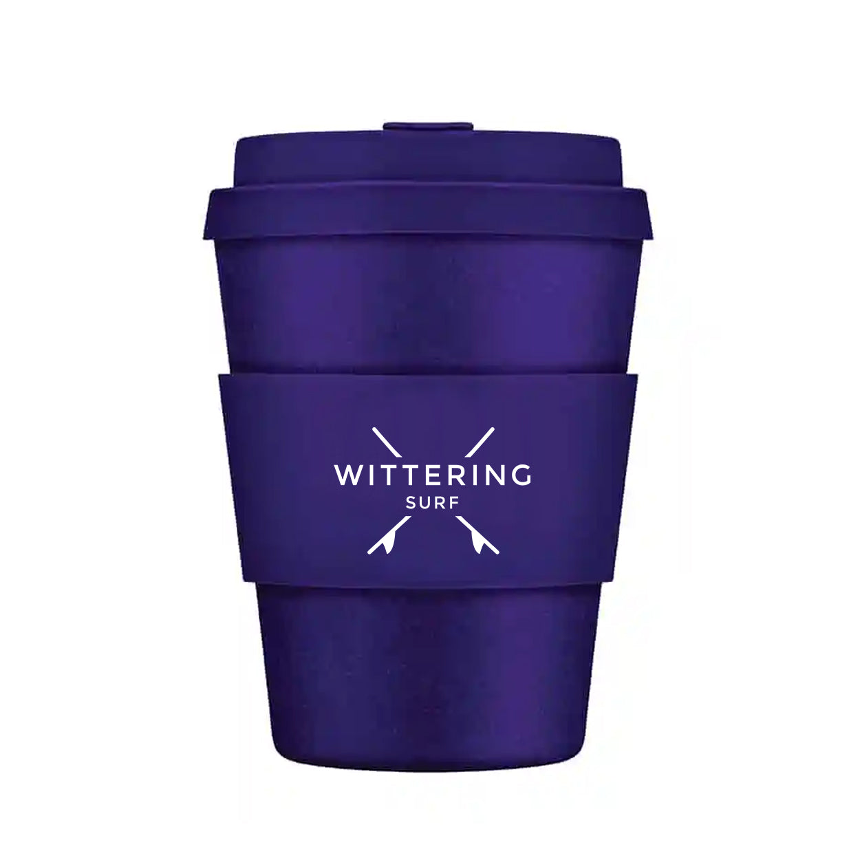 Wittering Surf Reusable Takeaway Cup - Purple - Wittering Surf Shop