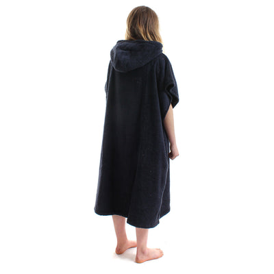 WITTERING SURF HOODED CHANGE ROBE - NAVY - 3 SIZES - Wittering Surf Shop
