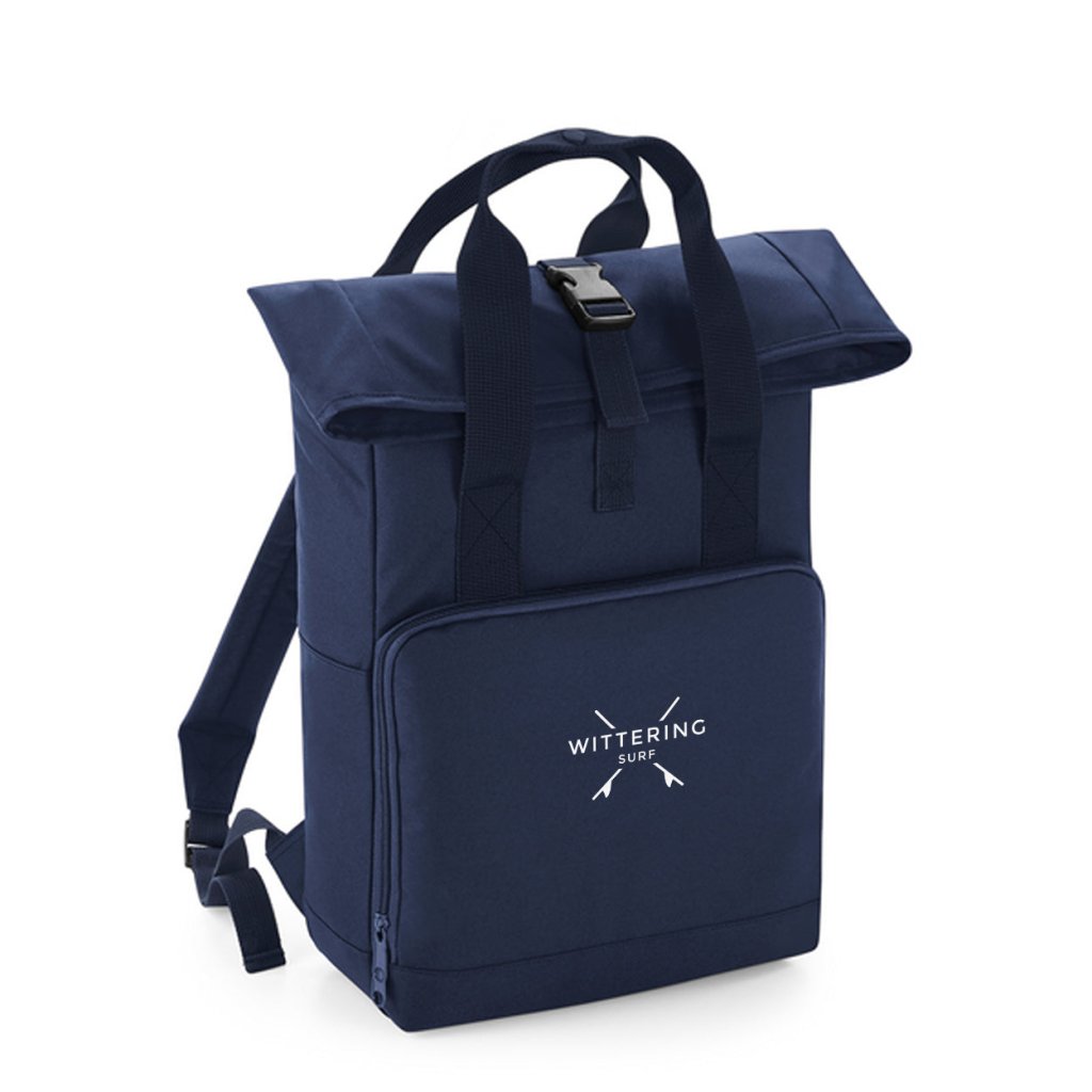ROLL TOP BACKPACK - NAVY - Wittering Surf Shop