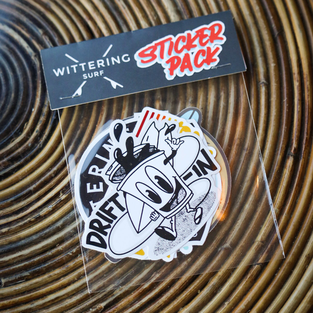 WITTERING SURF STICKER PACK - Wittering Surf Shop