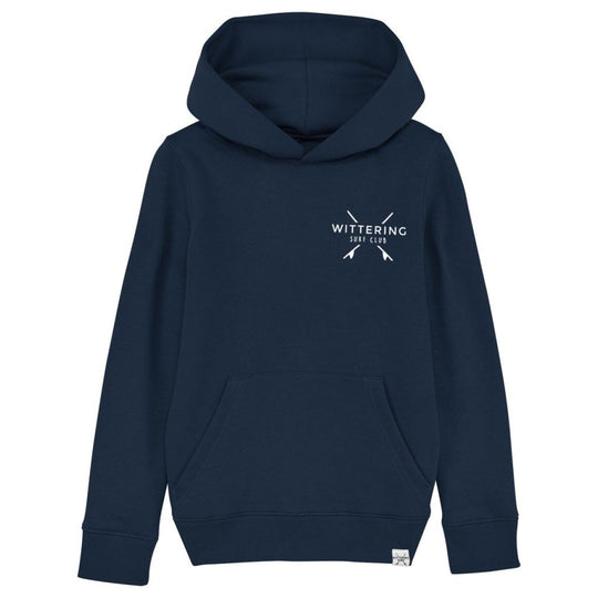 KIDS TIDE HOODIE - NAVY BLUE - Wittering Surf Shop