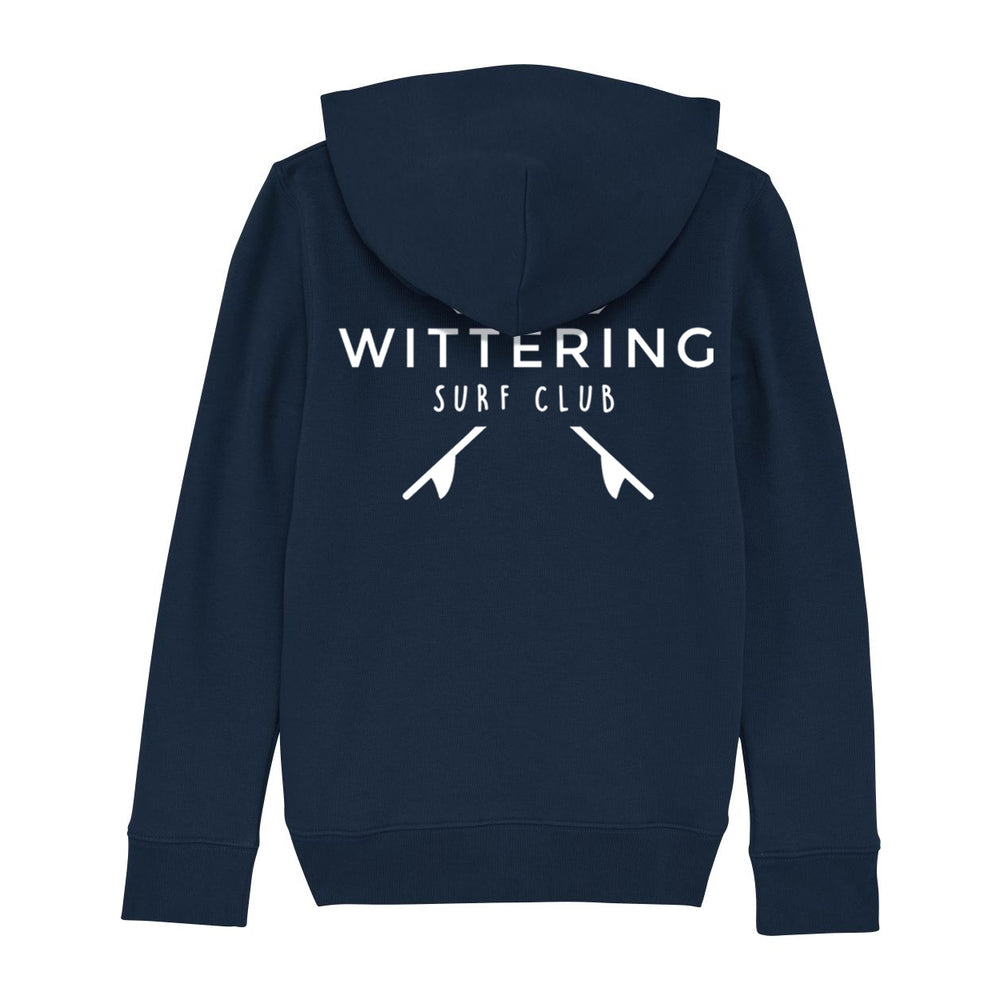 KIDS TIDE HOODIE - NAVY BLUE - Wittering Surf Shop