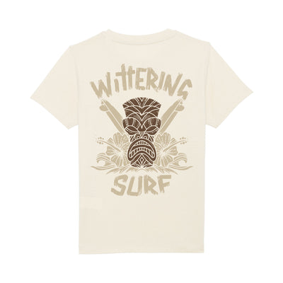 KIDS TIKI T-SHIRT- NATURAL RAW