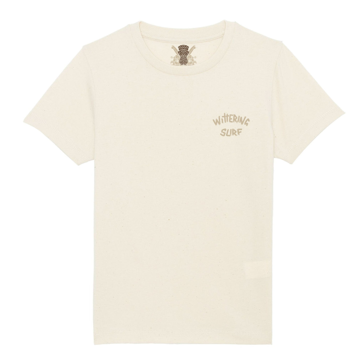 KIDS TIKI T-SHIRT- NATURAL RAW