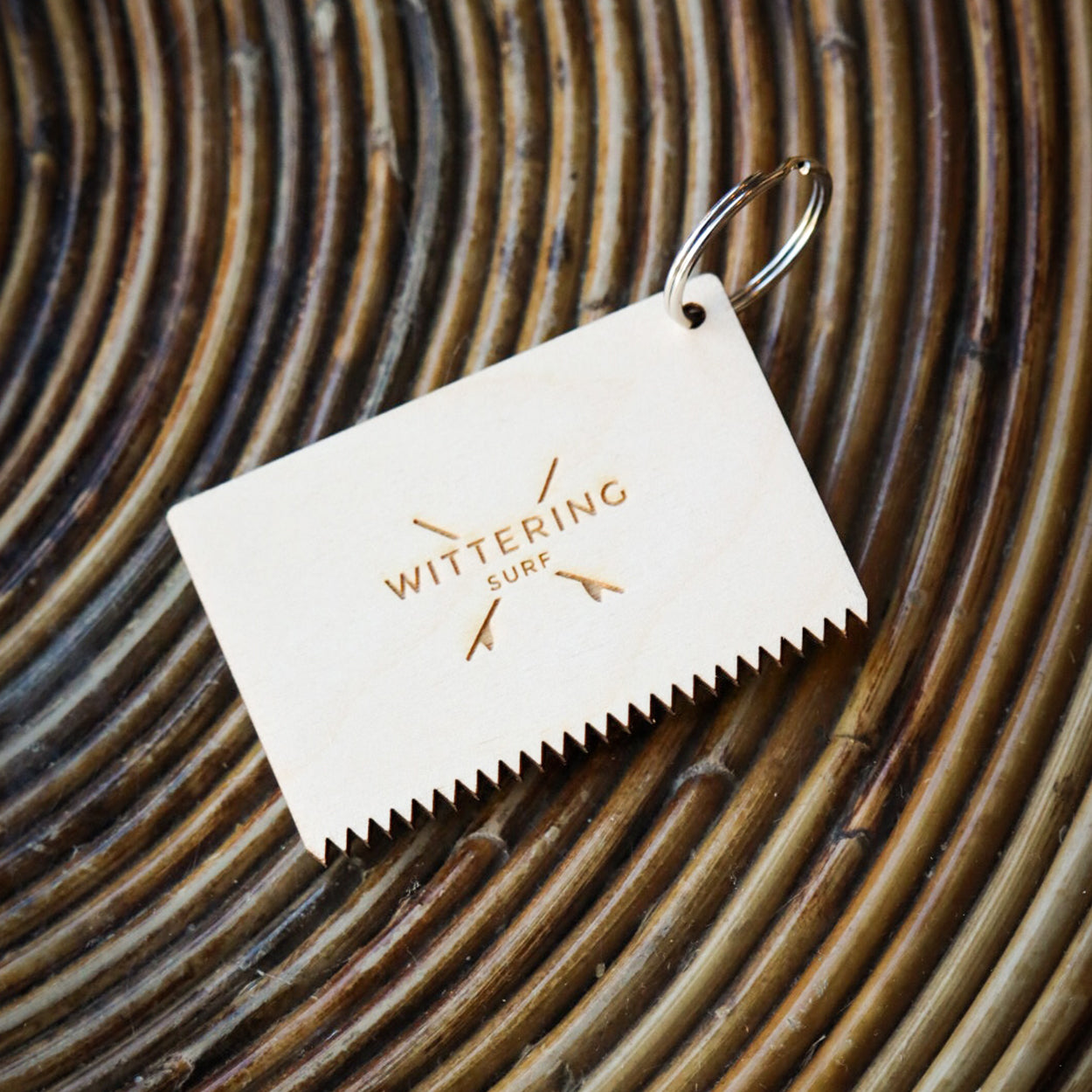 WITTERING SURF WOODEN WAX COMB - Wittering Surf Shop