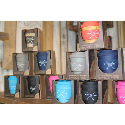 Wittering Surf Reusable Takeaway Cup - Blue - Wittering Surf Shop